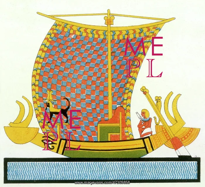 : Ancient Egyptian Galley : Ancient Egyptian Galley
