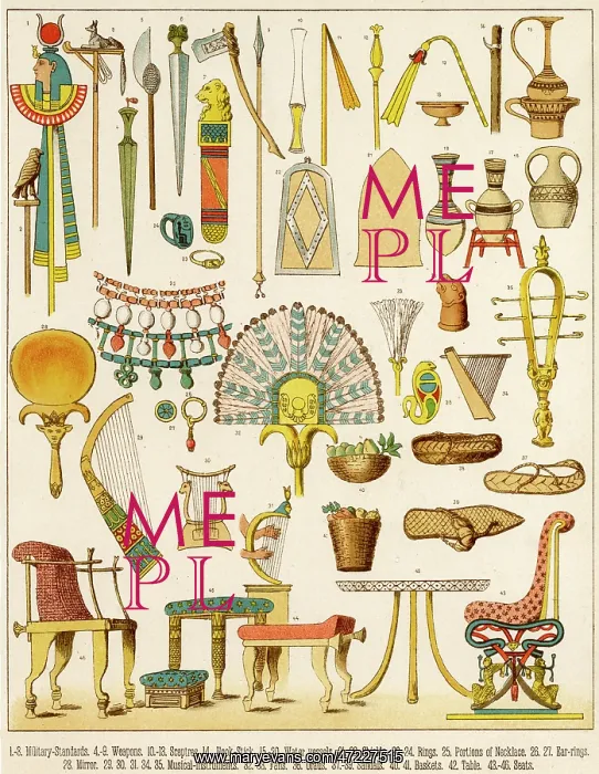  : Ancient Egyptian objects