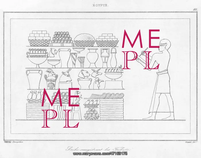 : ANCIENT EGYPTIAN SCRIBE