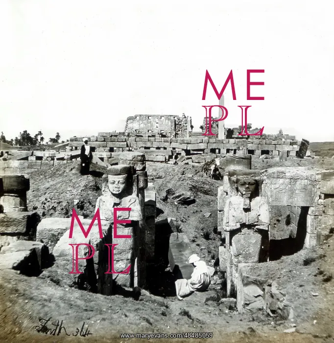  : Ancient Egyptian Temple ruins