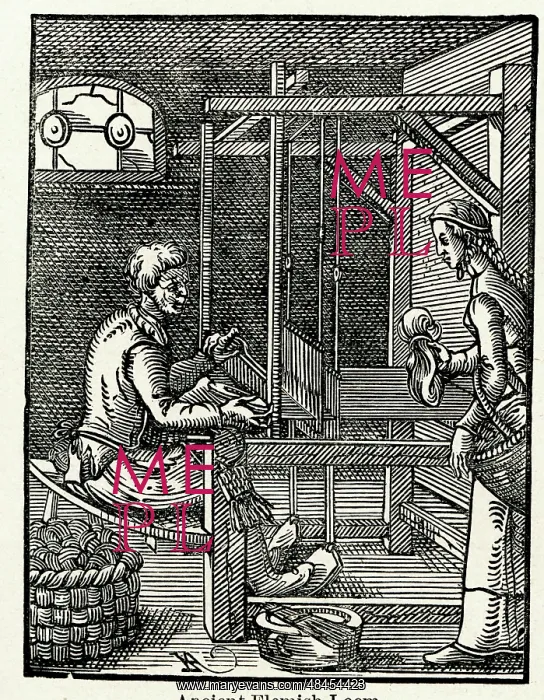  : Ancient Flemish loom