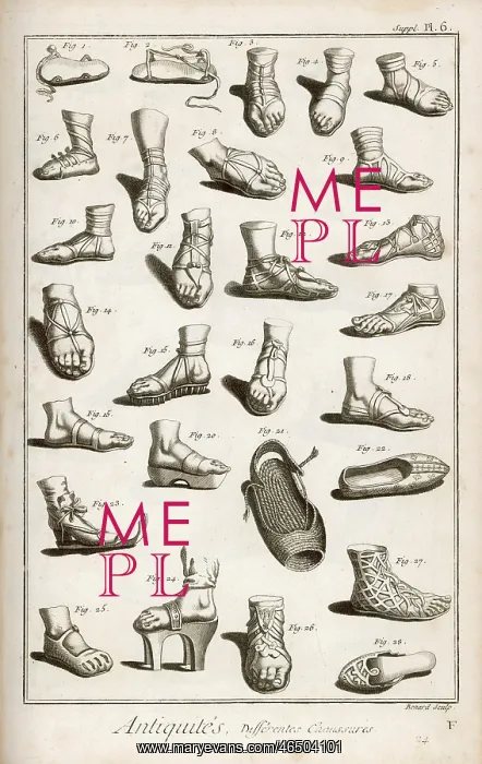 : Ancient Footwear - Diderot : Ancient Footwear - Diderot