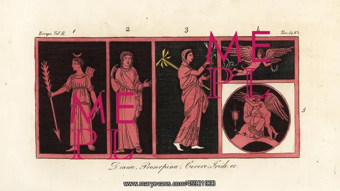 : Ancient goddesses from antique vases : Ancient goddesses from antique vases