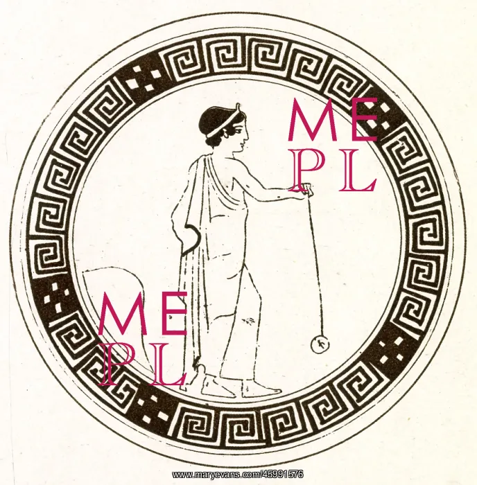 : Ancient Greek playing with his Yo-Yo : Ancient Greek playing with his Yo-Yo