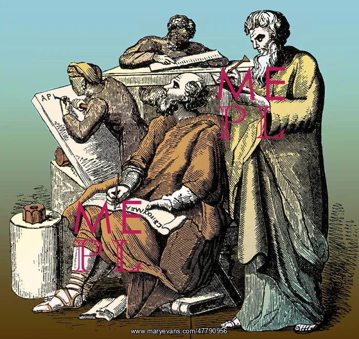 : Ancient Greek Scribes : Ancient Greek Scribes