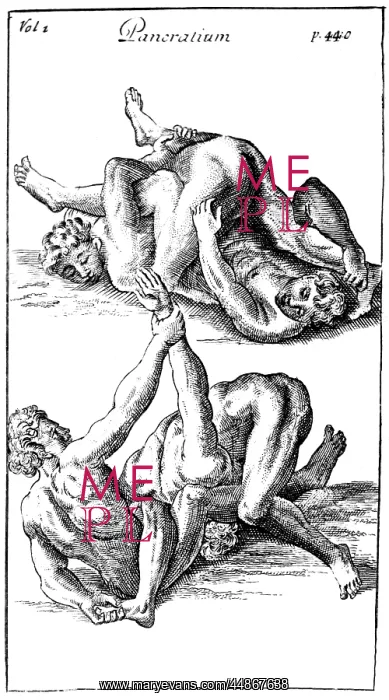  : ANCIENT GREEK WRESTLERS