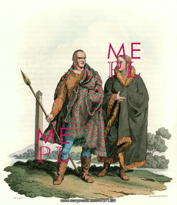 : Ancient Irish Costume : Ancient Irish Costume