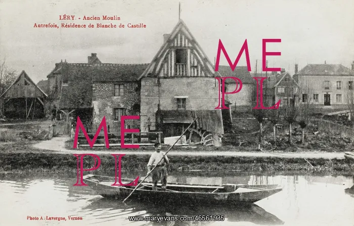 : Ancient Mill at Lery, France : Ancient Mill at Lery, France