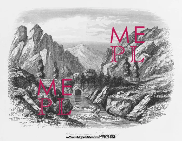 : Ancient Mexican Bridge : Ancient Mexican Bridge