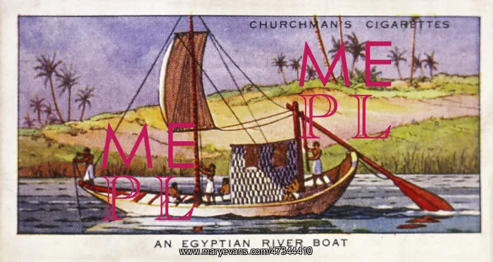 : Ancient Nile Riverboat : Ancient Nile Riverboat
