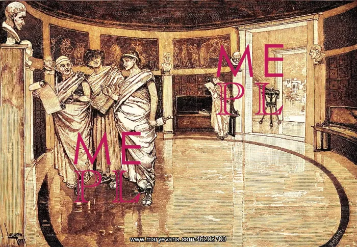  : Ancient Roman library