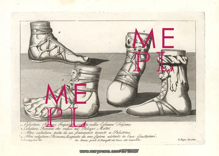 : Ancient Roman shoes and sandals : Ancient Roman shoes and sandals