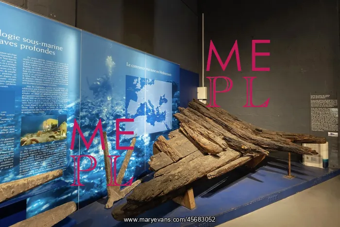 : Ancient ship - Musee des Docks Romains - Marseille : Ancient ship - Musee des Docks Romains - Marseille