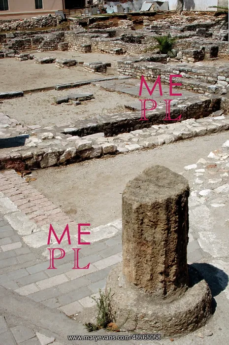 : Ancient synagogue. V-VI century. Saranda. Republic of Albani : Ancient synagogue. V-VI century. Saranda. Republic of Albani