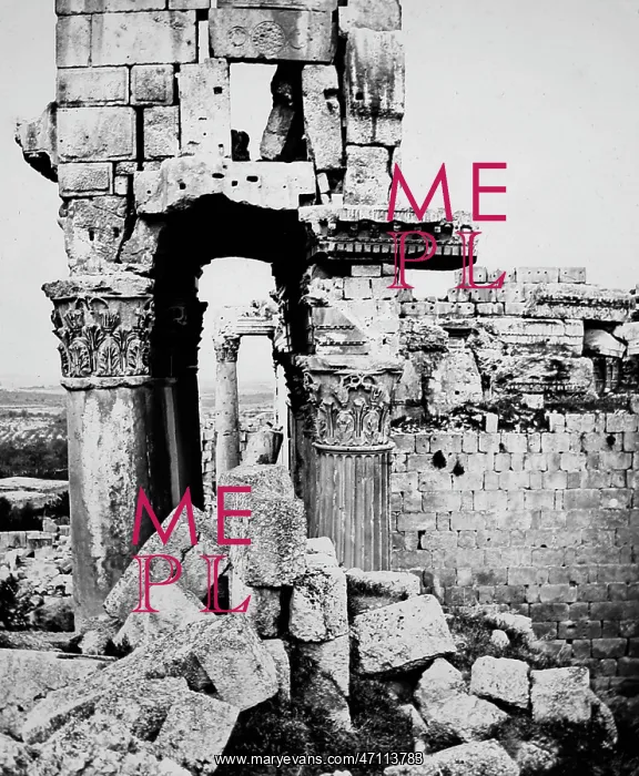  : Ancient Temple site, Baalbec, Lebanon, Victorian period