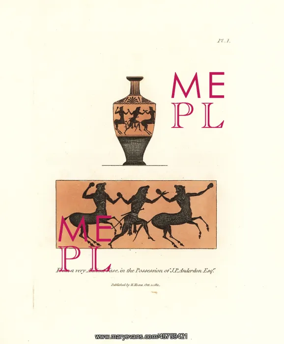 : Ancient vase in the possession of J.P. Anderdon : Ancient vase in the possession of J.P. Anderdon