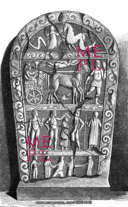 : ancient world, Etruscans, Etruscan gravestone : ancient world, Etruscans, Etruscan gravestone