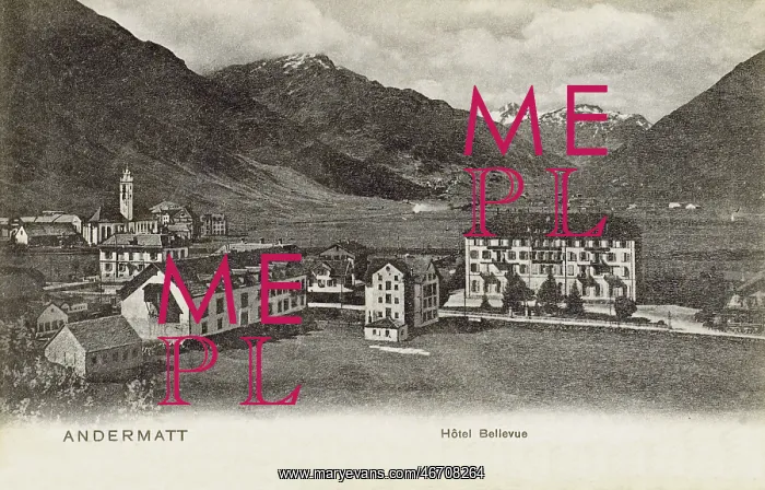  : Andermatt - Hotel Bellevue - Switzerland
