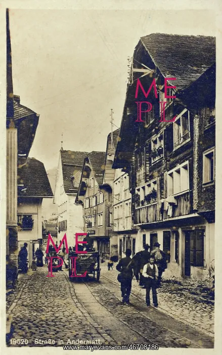  : Andermatt, Switzerland - Street Scene