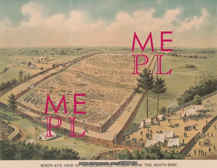 : Andersonville Prison was a Confederate prison : Andersonville Prison was a Confederate prison
