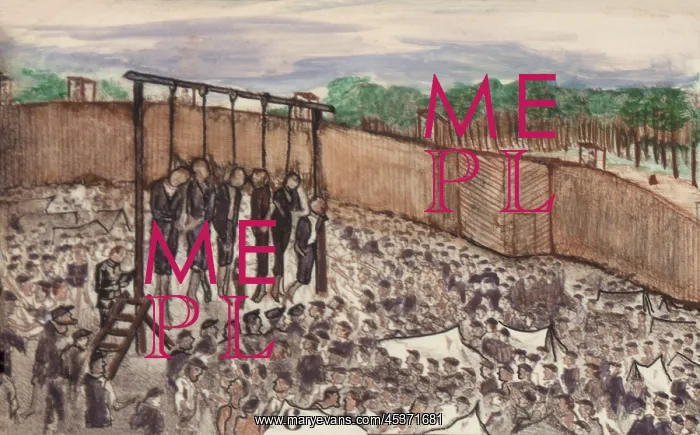 : Andersonville Prison. Hanging the Raiders : Andersonville Prison. Hanging the Raiders