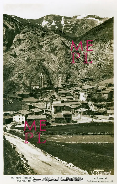: Andorra. The tiny republic of Andorra, nestled in the mountains between France and Spain : Andorra. The tiny republic of Andorra, nestled in the mountains between France and Spain