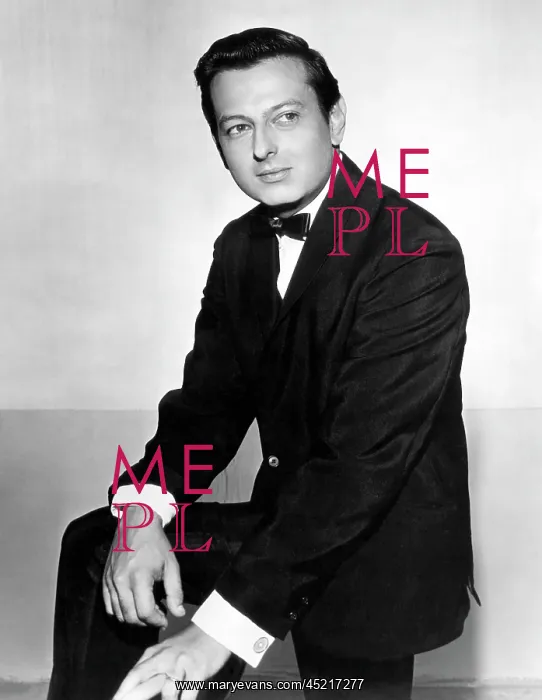 : Andre Previn, composer and conductor, circa ? : Andre Previn, composer and conductor, circa ?
