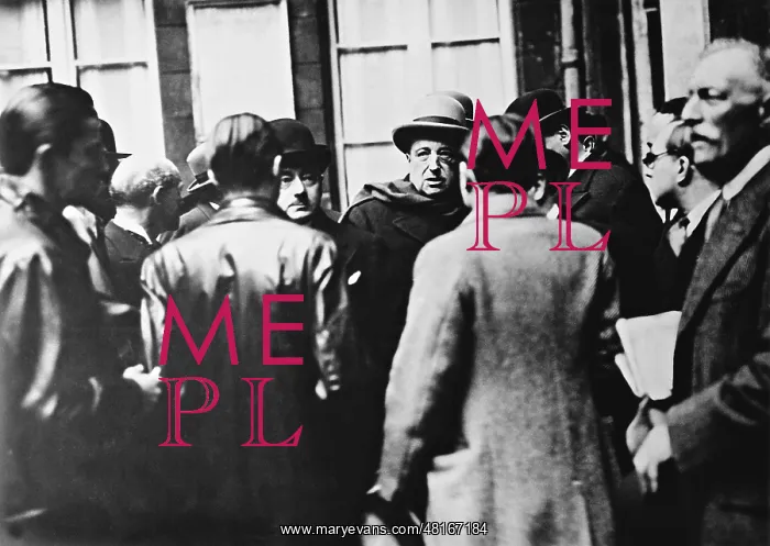 : Andre Tardieu and Paul Reynaud, 1932 : Andre Tardieu and Paul Reynaud, 1932