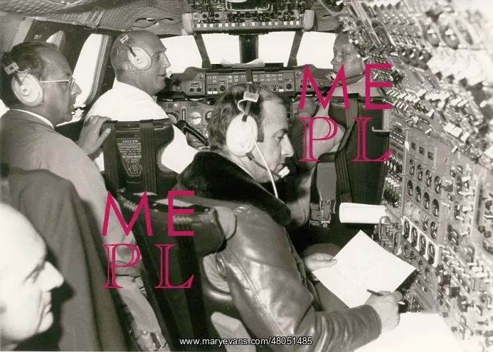 : Andre Turcat chief test pilot in command of Concorde No 7 : Andre Turcat chief test pilot in command of Concorde No 7