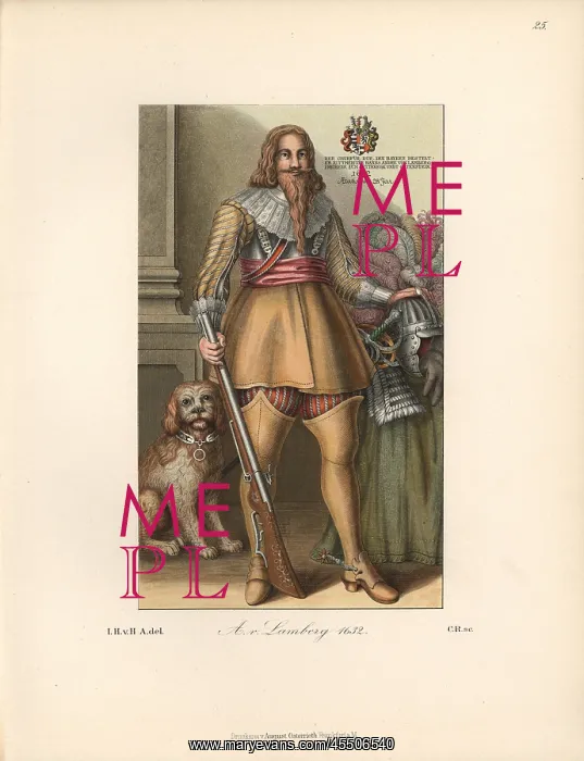 : Andreas von Lamberg, from a portrait in oils : Andreas von Lamberg, from a portrait in oils