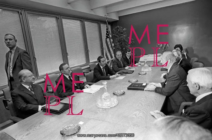 : Andrei Gromyko and George Shultz, 1985 : Andrei Gromyko and George Shultz, 1985