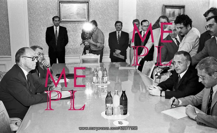 : Andrei Kozyrev and Hans Blix, 1995 : Andrei Kozyrev and Hans Blix, 1995