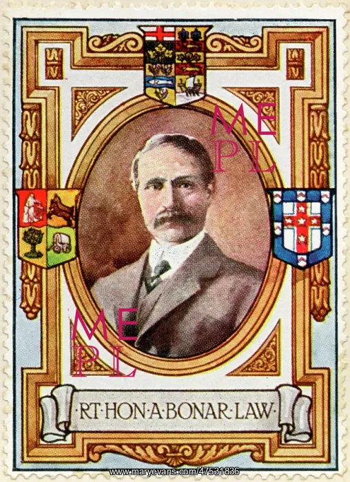 : Andrew Bonar Law / Stamp : Andrew Bonar Law / Stamp