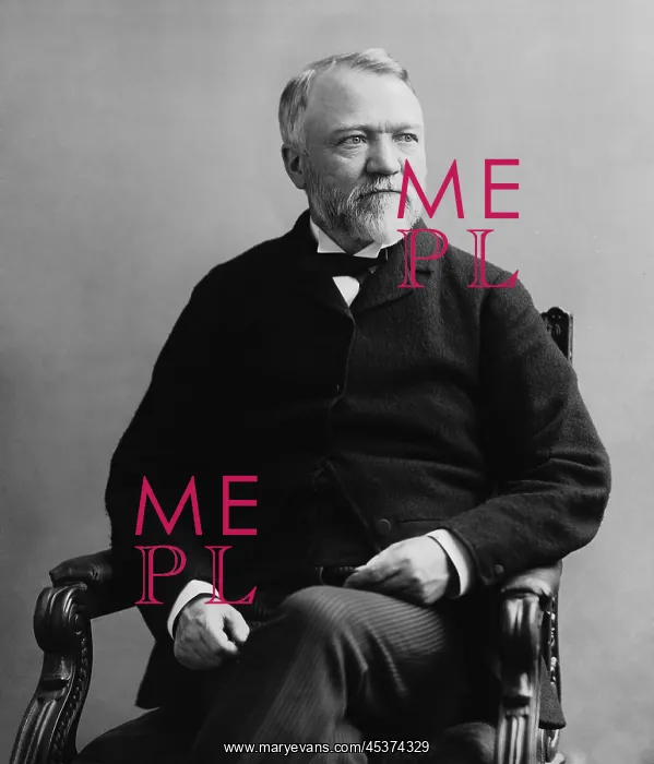 : Andrew Carnegie, ca. 1875-1880, in a Brady : Andrew Carnegie, ca. 1875-1880, in a Brady