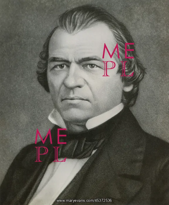 : Andrew Johnson during his first term as a : Andrew Johnson during his first term as a
