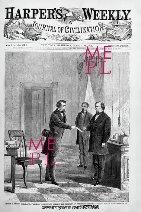 : Andrew Johnson - impeachment - President : Andrew Johnson - impeachment - President