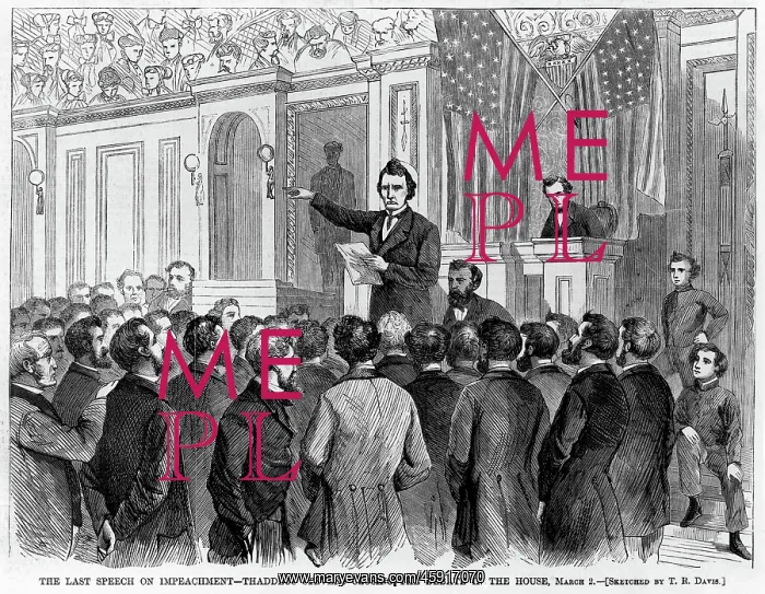 : Andrew Johnson - Thaddeus Stevens - impeachment - President : Andrew Johnson - Thaddeus Stevens - impeachment - President