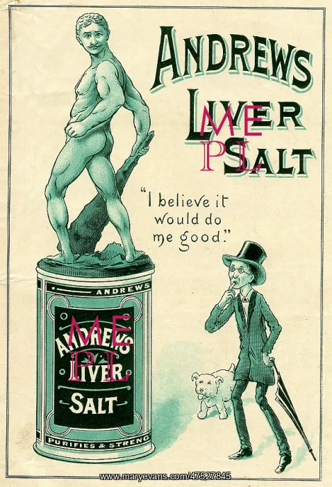  : Andrews Liver Salt advert