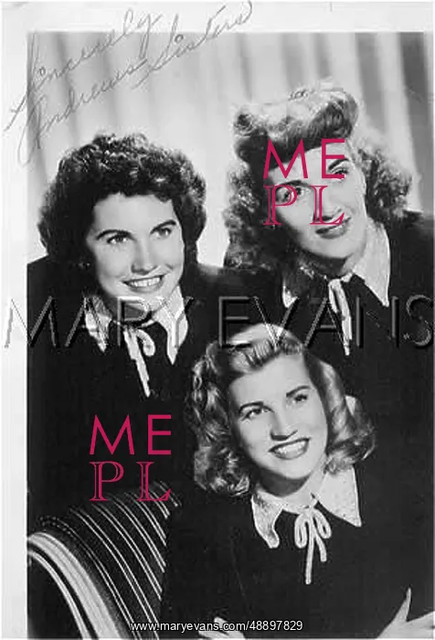 : ANDREWS SISTERS : ANDREWS SISTERS