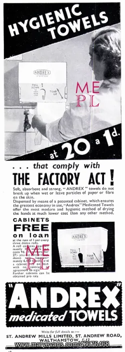 : Andrex Medicated Towels