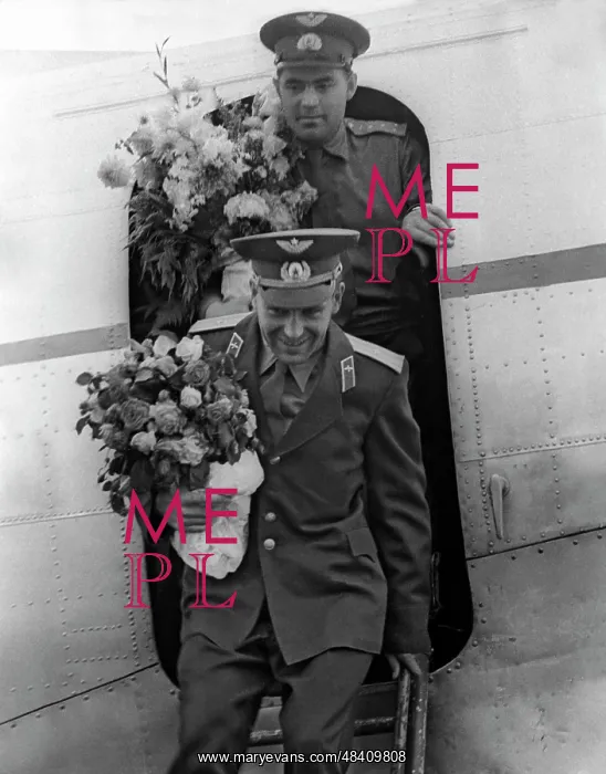 : Andrian Nikolayev and German Titov, 1962 : Andrian Nikolayev and German Titov, 1962