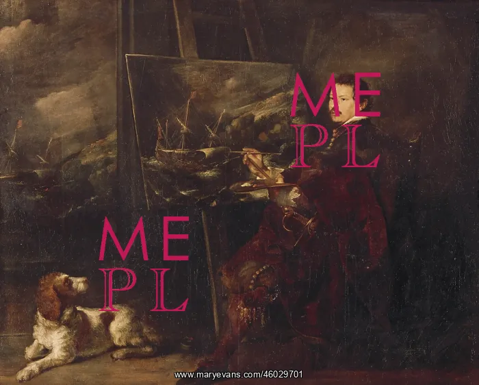  : Andries van Eertvelt, naval painter, by Van Dyck