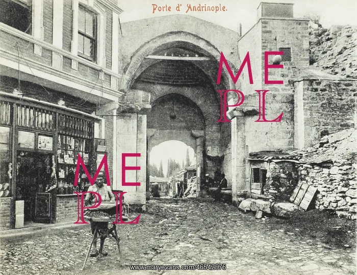 : The Andrinople Gate - Constantinople, Turkey : The Andrinople Gate - Constantinople, Turkey