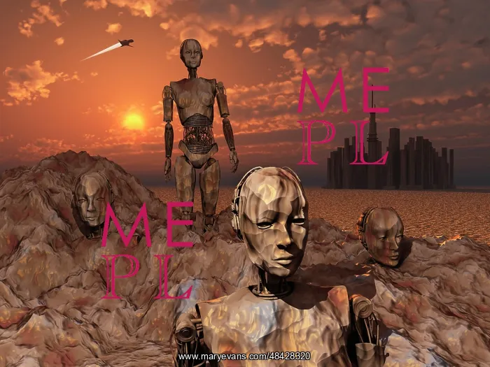 : Android fossils preserved in sedimentary rock on an alien ? : Android fossils preserved in sedimentary rock on an alien ?