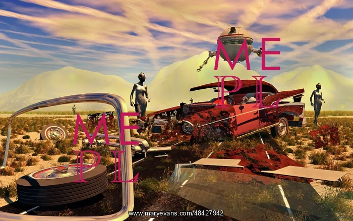 : Androids and probes examine the remains of the past : Androids and probes examine the remains of the past