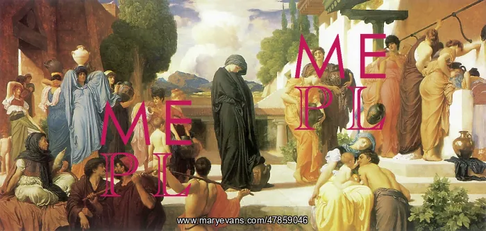  : Andromache Mourns, by Leighton