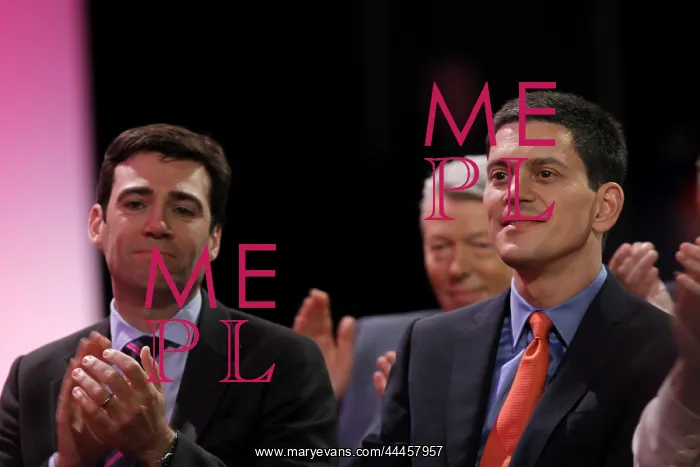 : Andy Burnham & David Miliband Andy Burnham & David Miliband : Andy Burnham & David Miliband Andy Burnham & David Miliband