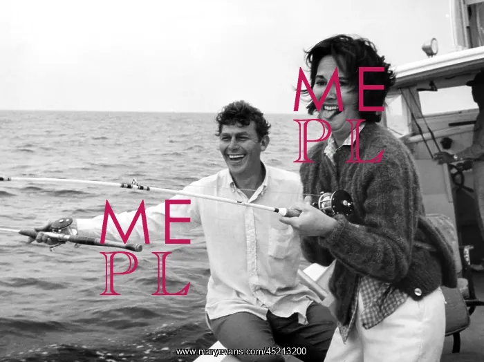 : Andy Griffith and his wife Barbara fishing ? : Andy Griffith and his wife Barbara fishing ?