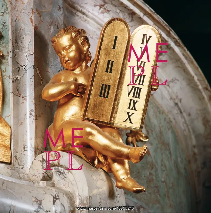 : Angel with the 10 commandments : Angel with the 10 commandments