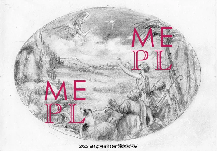  : Angel appearing to the shepherds